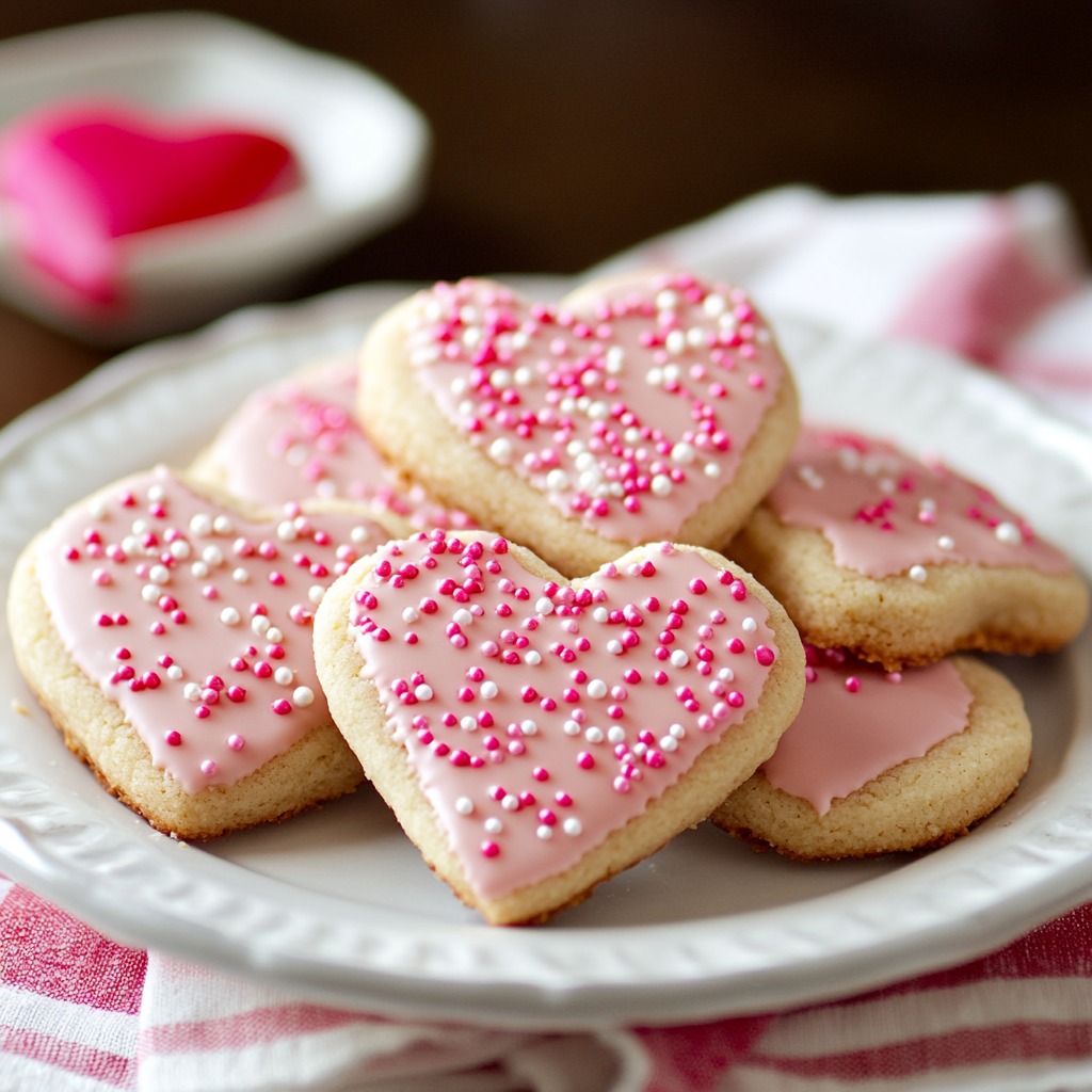 Delightful Valentine's Day Grain-Free Sugar Cookies