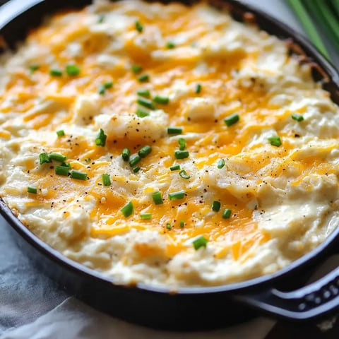 A bubbling cheesy dish featuring lump crab meat, topped with a sprinkle of herbs.