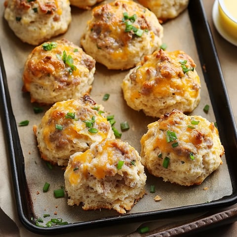 Flaky Sausage Biscuits