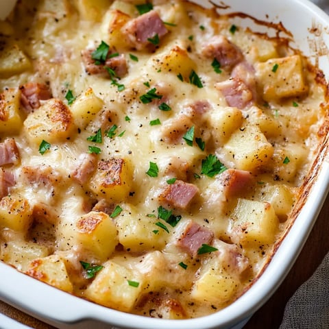 Ham and Potato Bake Dish