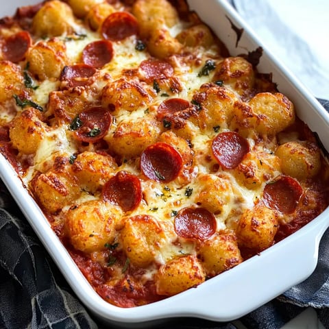 Cheesy Pizza Casserole