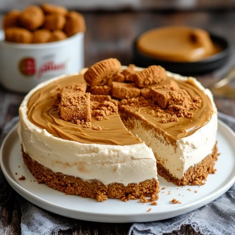 Chilled Biscoff Cake