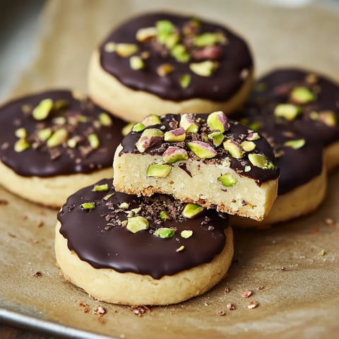 Pistachio Chocolate Cookies