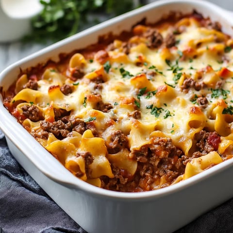 Creamy Beef Noodle Bake