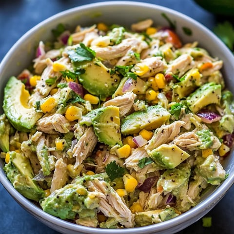 Creamy Avocado Salad Dish