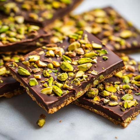 Viral Pistachio Chocolate Bark Treat