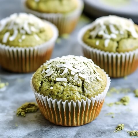Banana Matcha Coconut Treats