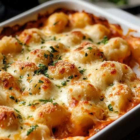 Cheesy Gnocchi Bake Dish
