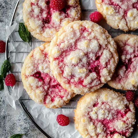 Soft Raspberry Cookies
