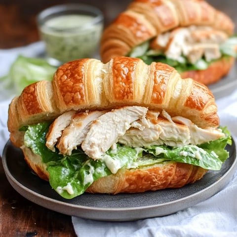 Tasty Chicken Caesar Sandwich