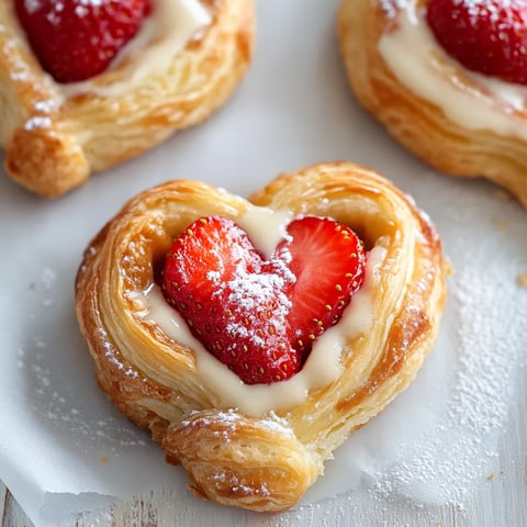 Tasty Strawberry Puff Pastry