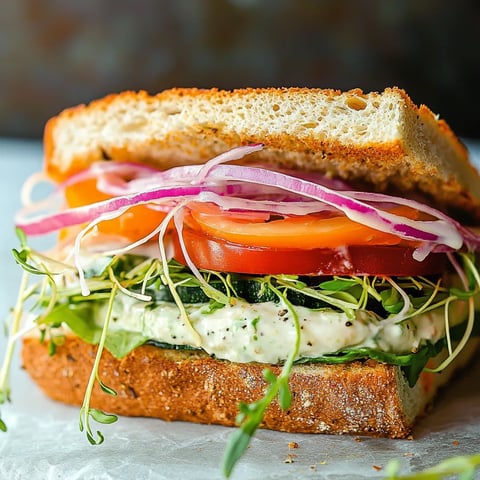 Merry's Veggie Delight Sandwich