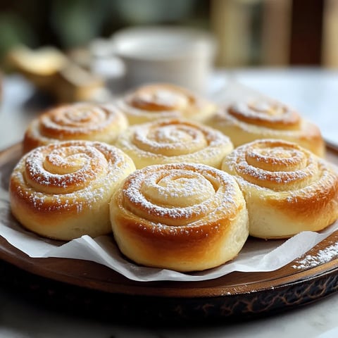 Warm, Fluffy Cinnamon Rolls