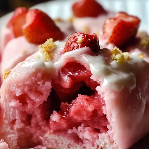 Soft Vegan Strawberry Rolls