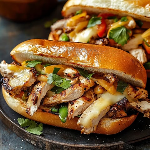 Chicken Cheesesteak Sandwich