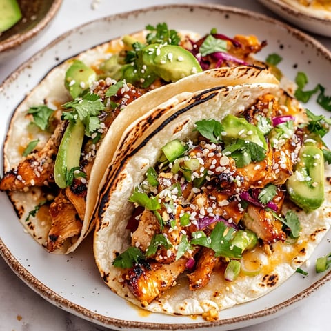 Chicken Wraps with Cucumber Mix