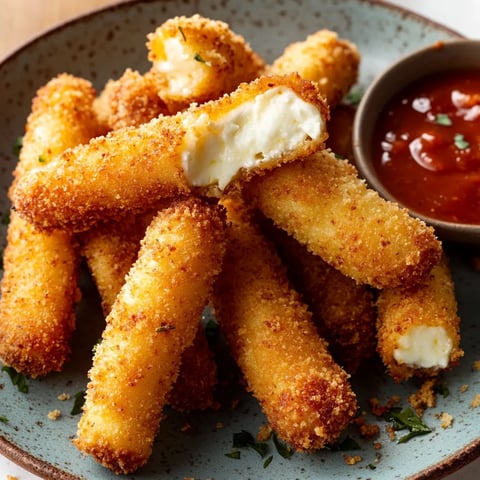 Cheesy Air Fryer Sticks