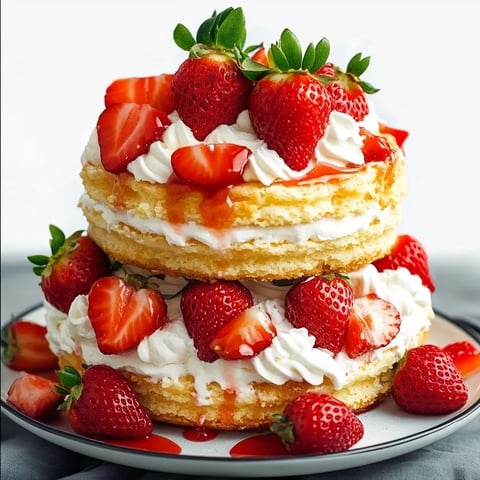 Fresh Strawberry Shortcake