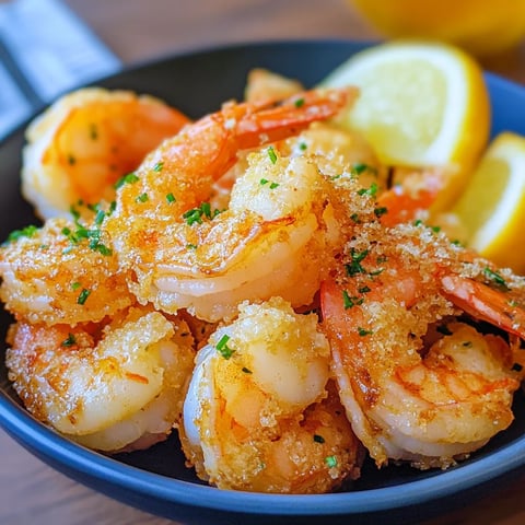 Garlic Butter Shrimp with Air Fryer