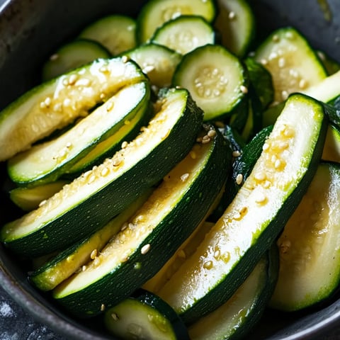 Stir-fried zucchini