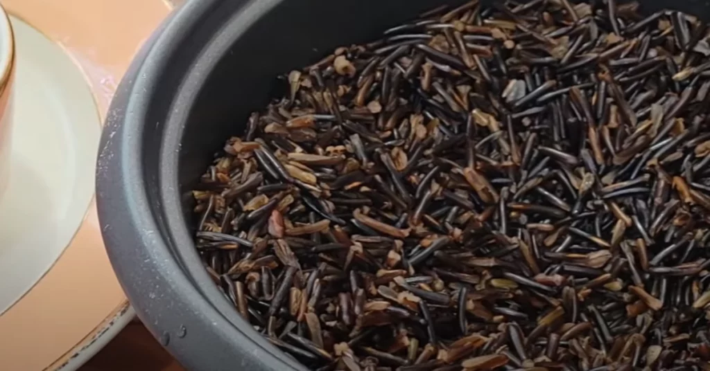 picture of HOW TO COOK WILD RICE IN A RICE COOKER